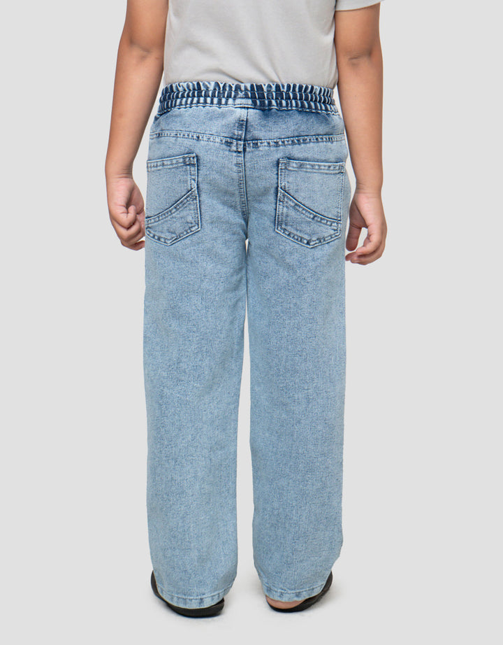 Little M Wash Snow Celana Panjang Denim Anak Laki-Laki
