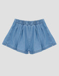 Little M Plisket Skort Denim Bayi