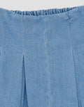 Little M Plisket Skort Denim Bayi