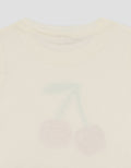 Little M Print Cherry Pakaian Setelan Bayi