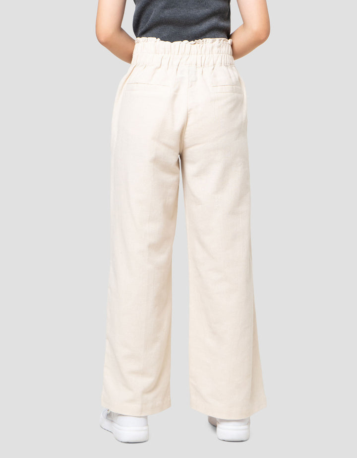 Nevada Woven Smock Waist Celana Panjang Anak Perempuan