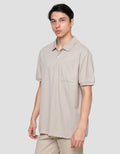 Cole Texture Vertical Kaos Polo Pria