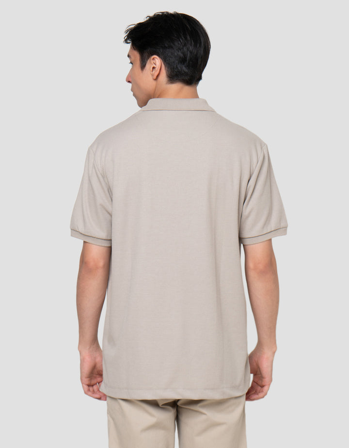 Cole Texture Vertical Kaos Polo Pria