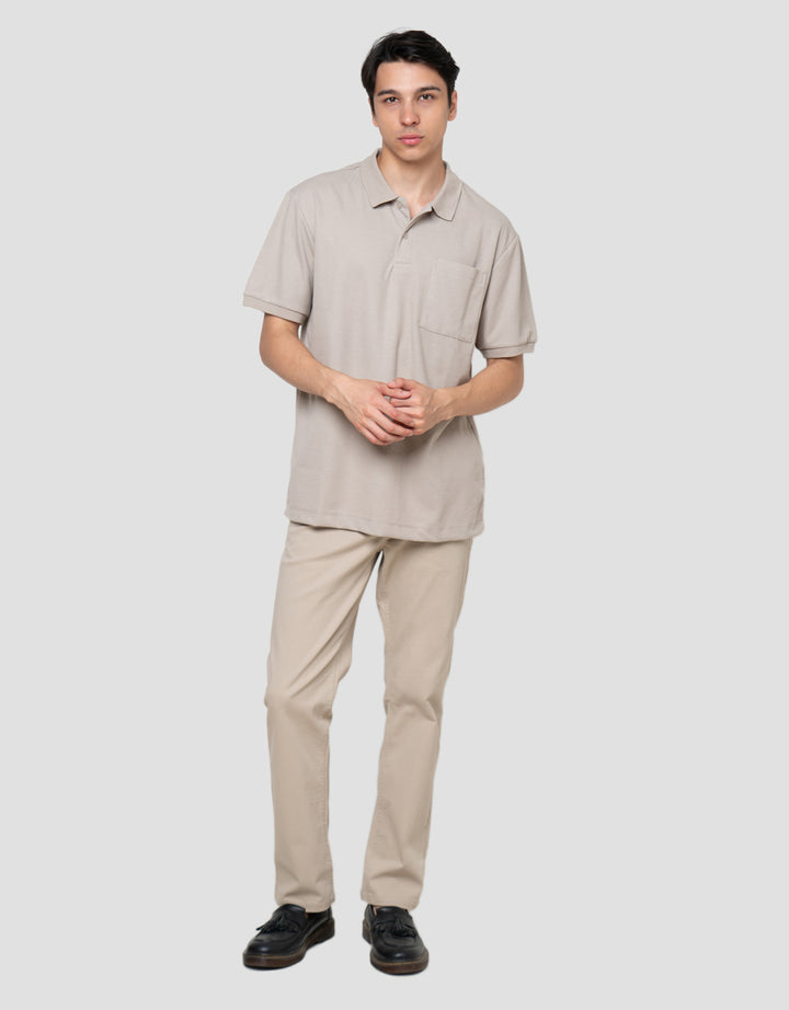 Cole Texture Vertical Kaos Polo Pria