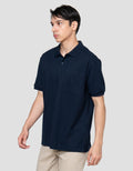 Cole Texture Vertical Kaos Polo Pria