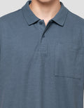 Cole Texture Vertical Kaos Polo Pria