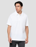 Cole Texture Pleated Slim Fit Kaos Polo Pria