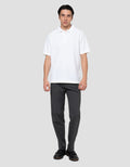 Cole Texture Pleated Slim Fit Kaos Polo Pria