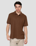 Cole Vertical Texture Fr Hm Smart Fit Kaos Polo Pria
