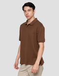 Cole Vertical Texture Fr Hm Smart Fit Kaos Polo Pria