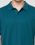 Cole Vertical Texture Fr Hm Smart Fit Kaos Polo Pria