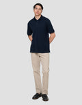 Cole Vertical Texture Fr Hm Smart Fit Kaos Polo Pria