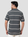 Cole Stripes Basic Rib Reg Fit Kaos Polo Pria