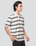 Cole Stripes Pique Pocket Kaos Polo Pria