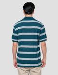 Cole Stripes Pique Pocket Kaos Polo Pria