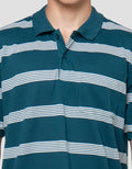 Cole Stripes Pique Pocket Kaos Polo Pria
