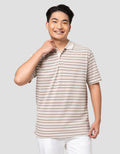 Cole Stripes Pique Smart Fit Kaos Polo Pria