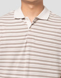 Cole Stripes Pique Smart Fit Kaos Polo Pria