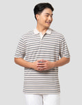 Cole Stripes Pique Smart Fit Kaos Polo Pria