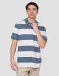 Cole Stripes Rugby Kaos Polo Pria
