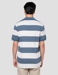 Cole Stripes Rugby Kaos Polo Pria