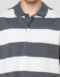 Cole Stripes Rugby Kaos Polo Pria