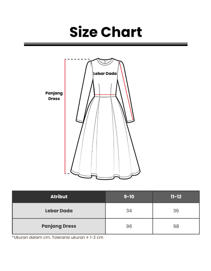 MXM FLORAL GAMIS ANAK PEREMPUAN