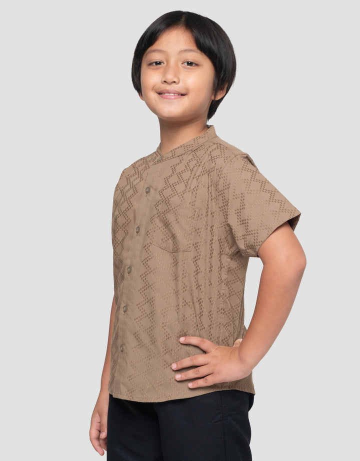 MxM Little M Anak Couple Kemeja Koko Anak Laki-laki