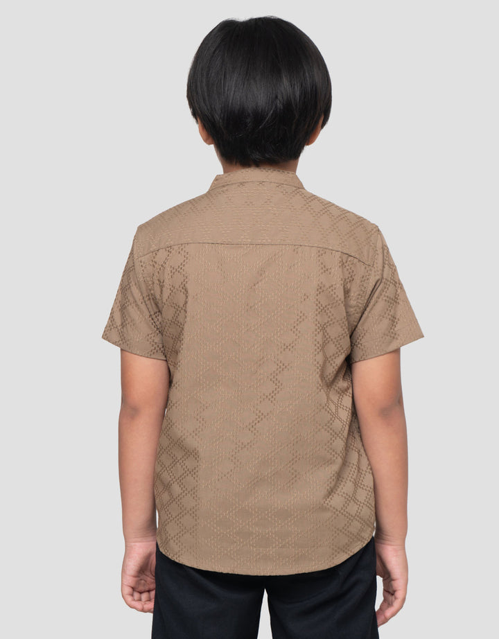 MxM Little M Anak Couple Kemeja Koko Anak Laki-laki