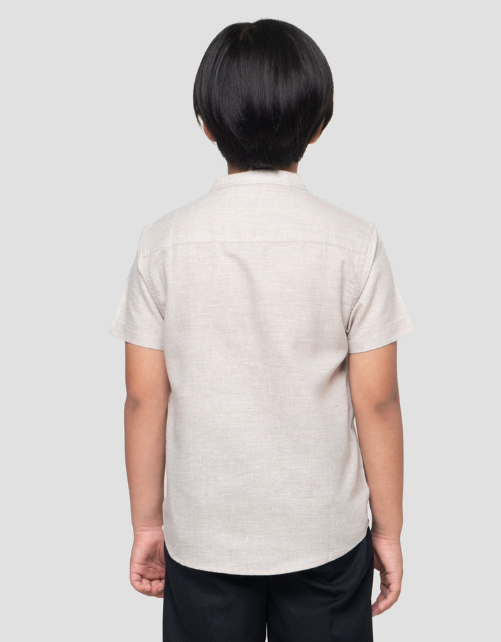 MxM Little M Anak Couple Kemeja Koko Anak Laki-laki