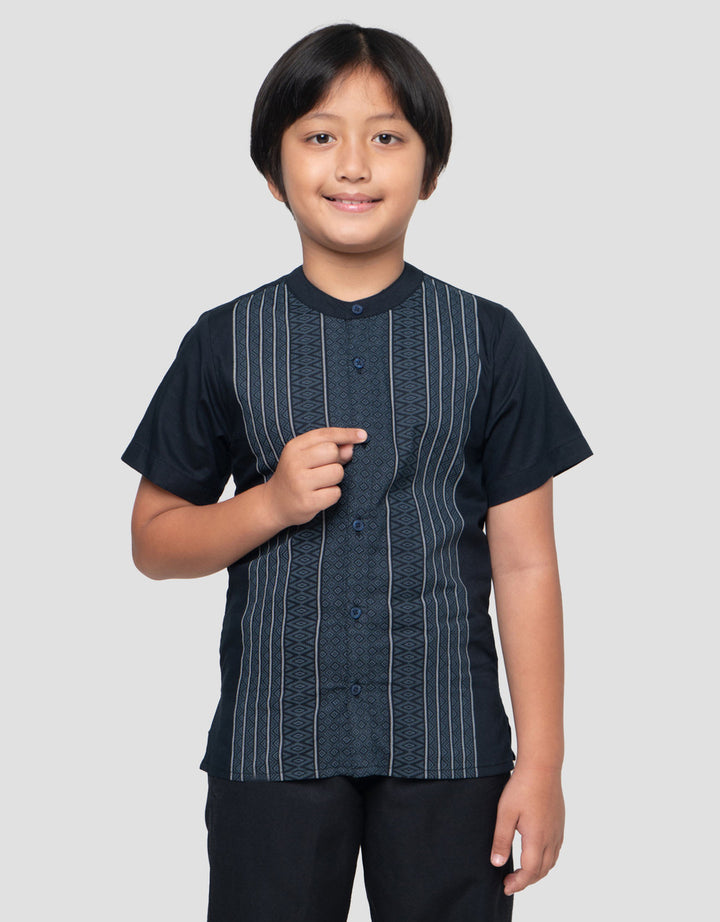 MxM Little M Anak Couple Kemeja Koko Anak Laki-laki