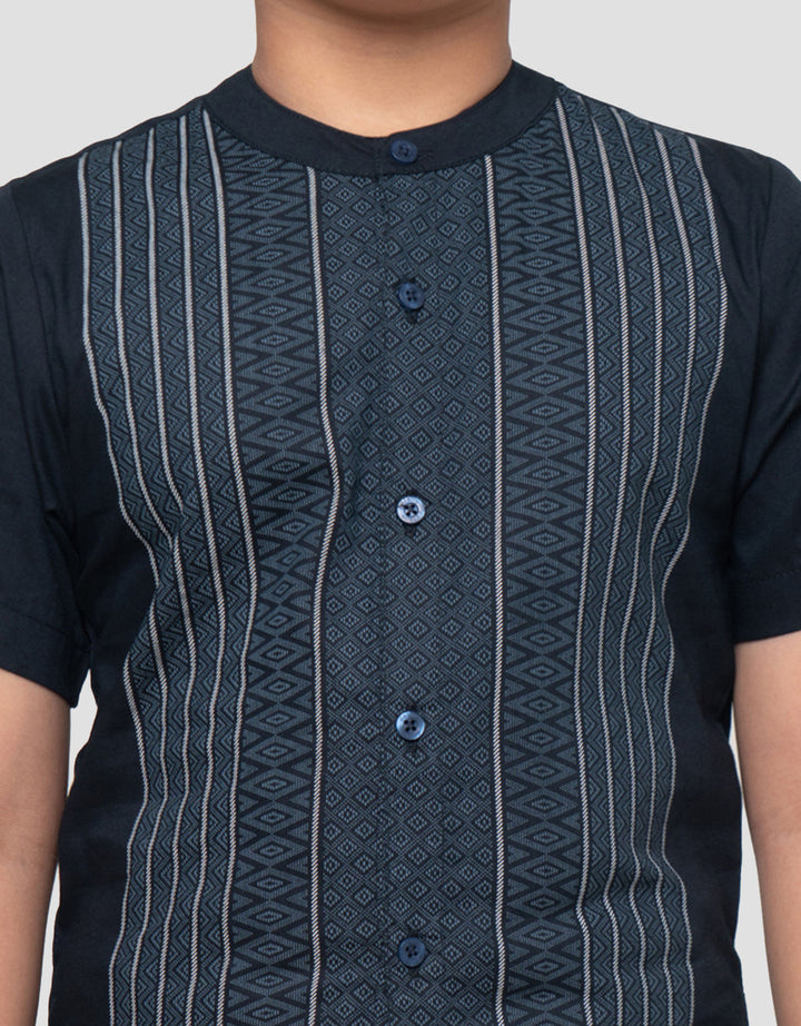 MxM Little M Anak Couple Kemeja Koko Anak Laki-laki