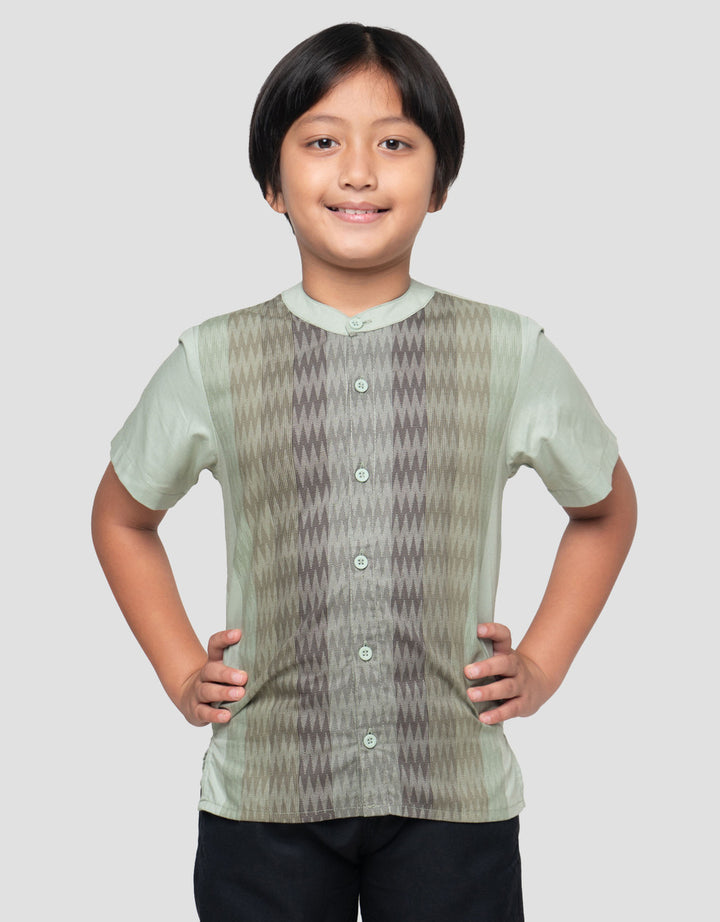 MxM Little M Anak Couple Kemeja Koko Anak Laki-laki