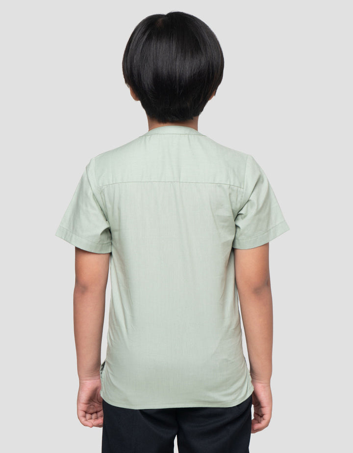 MxM Little M Anak Couple Kemeja Koko Anak Laki-laki