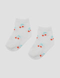 Little M Fullrpint Cherry Kaus Kaki Anak Perempuan