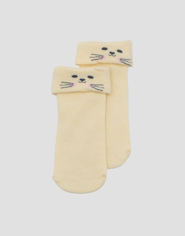 Little M Logo Bunny Kaus Kaki Bayi