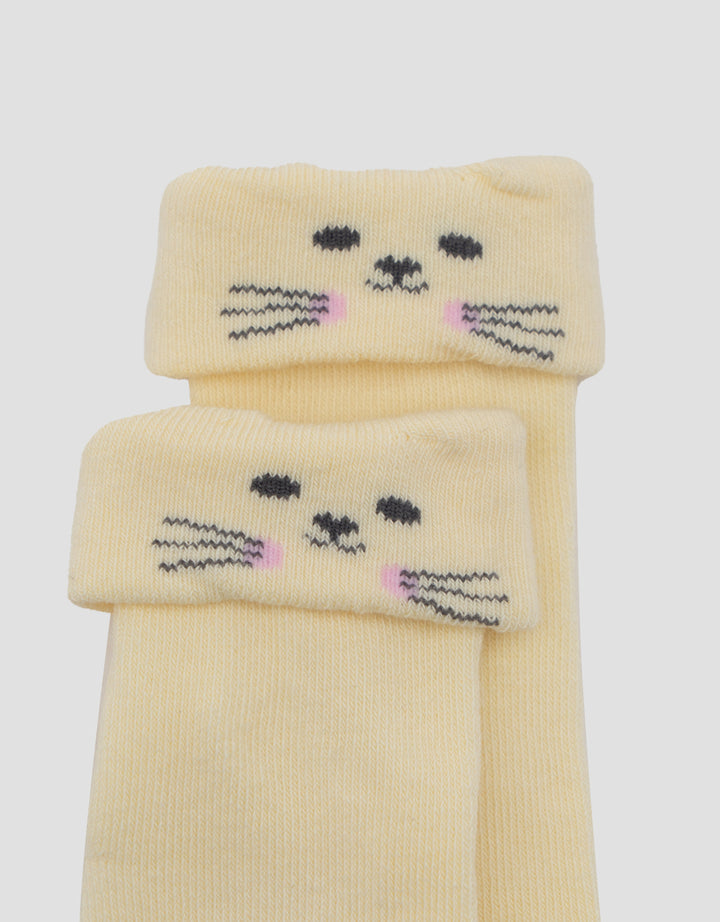 Little M Logo Bunny Kaus Kaki Bayi