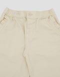 Little M Woven Twill Stretch Ruffle Celana Panjang Bayi