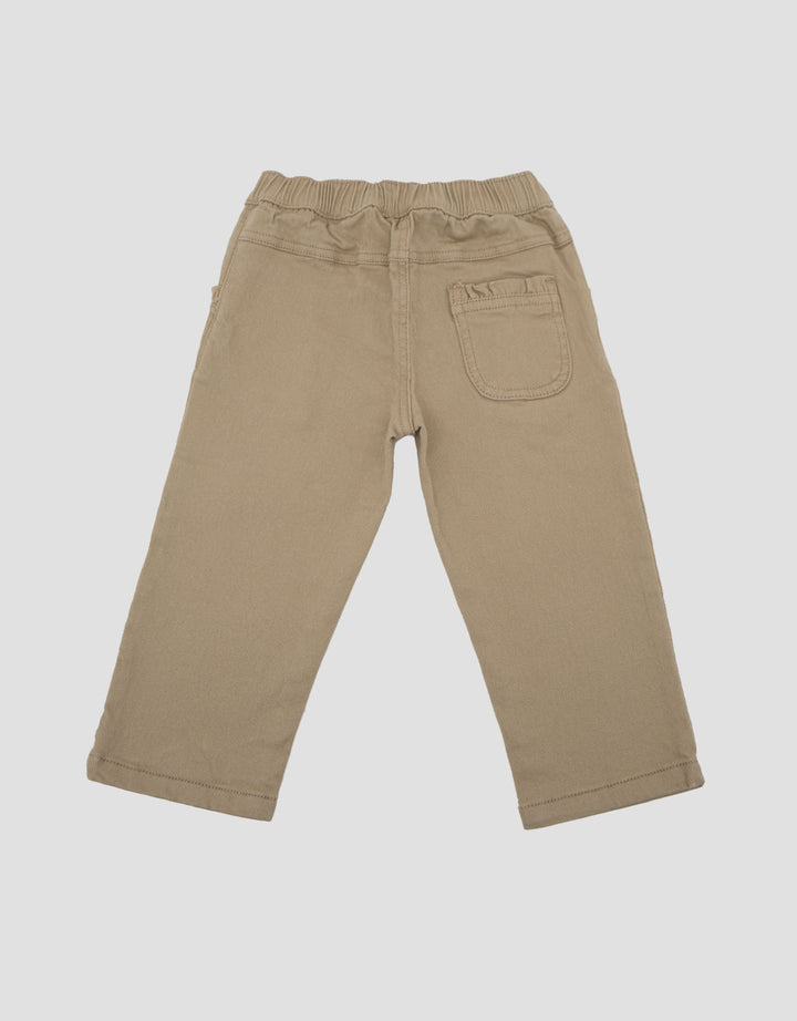 Little M Woven Twill Stretch Celana Panjang Bayi