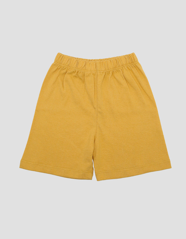 Little M Print Banana Pakaian Setelan Bayi