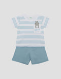 Little M Salur Hipo Pakaian Setelan Bayi