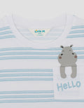 Little M Salur Hipo Pakaian Setelan Bayi