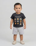 Little M Print 6 Characters Hewan Setelan Bayi