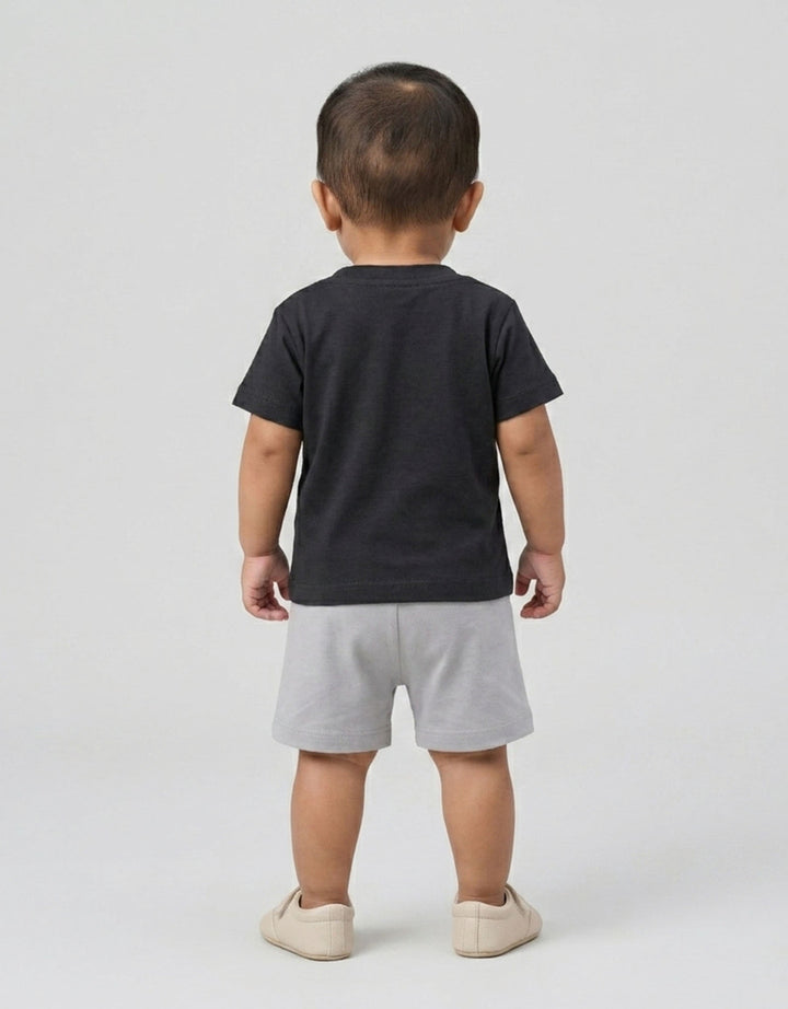 Little M Print 6 Characters Hewan Setelan Bayi
