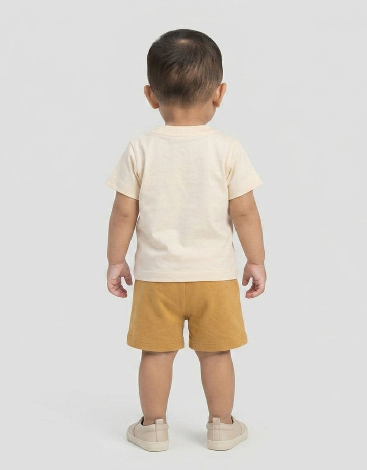Little M Print 3 Side Lions Setelan Bayi