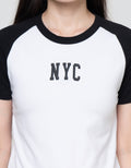 Nevada Raglan Kaos Wanita