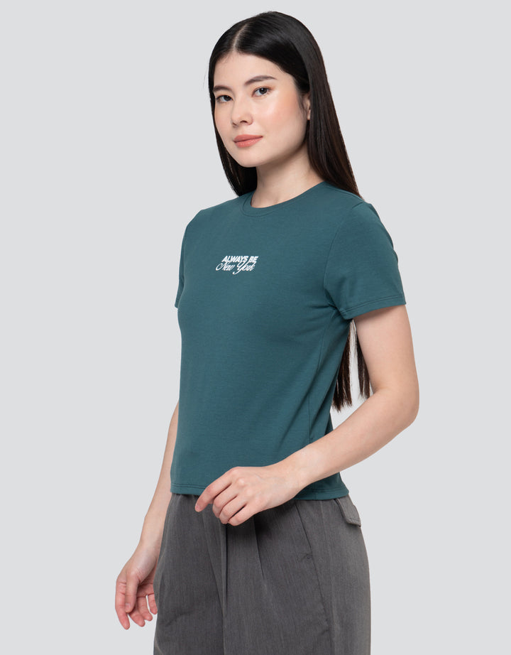 Nevada Always Be New York Kaos Wanita