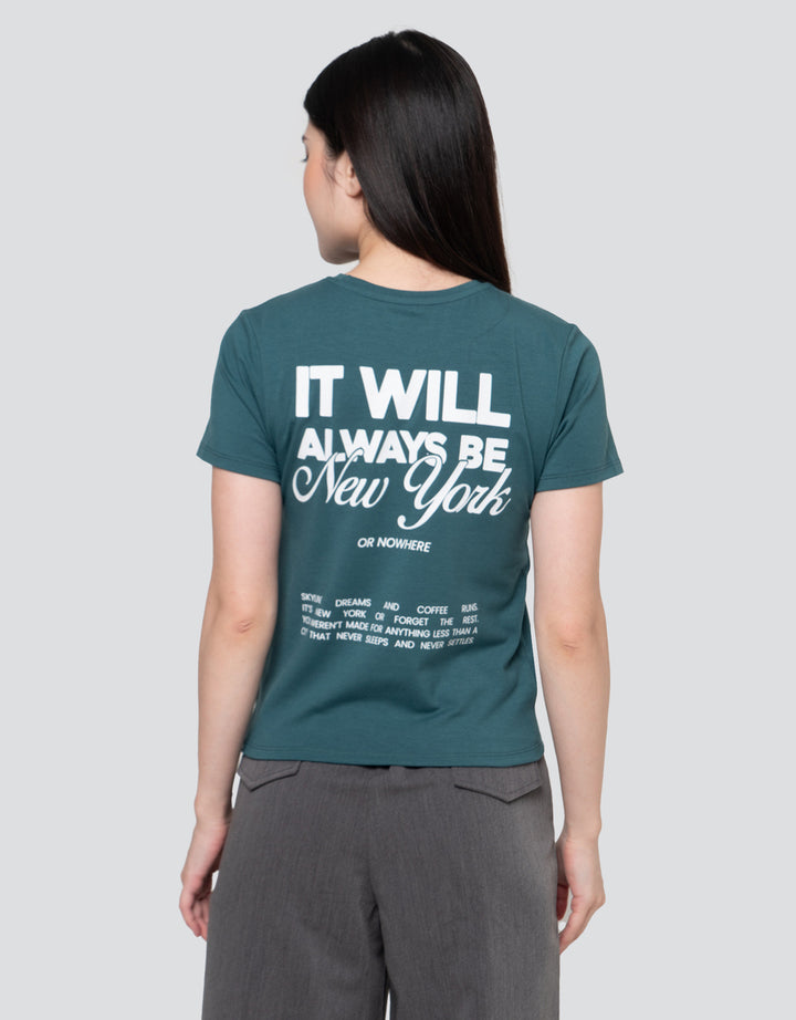 Nevada Always Be New York Kaos Wanita
