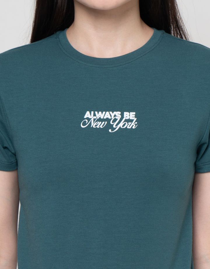 Nevada Always Be New York Kaos Wanita