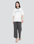 Nevada Comb California Kaos Oversize Wanita